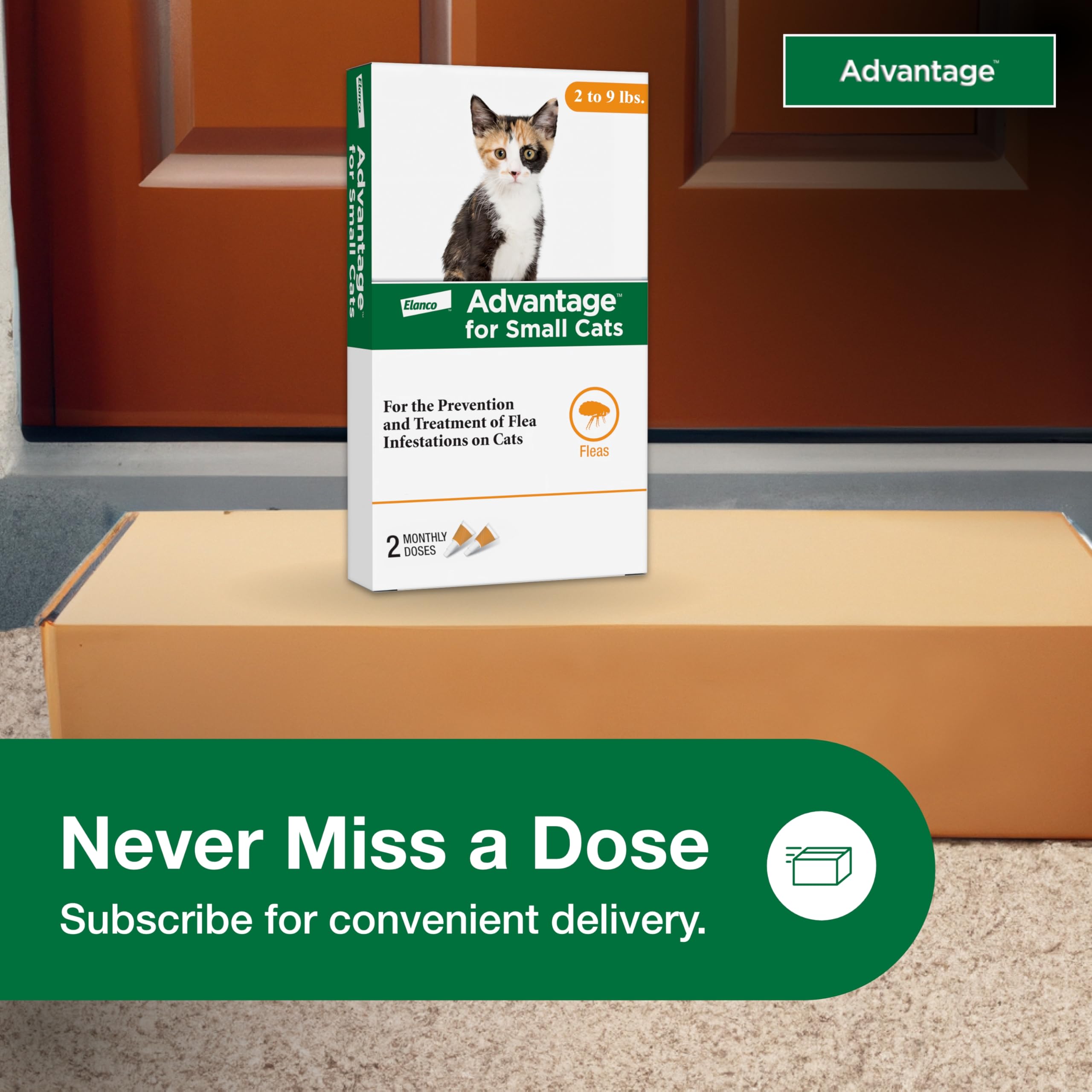 Advantage brand trusted for over 20 years.