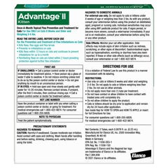 Advantage II Kitten neck-spot application demonstrates simple use on a kitten.