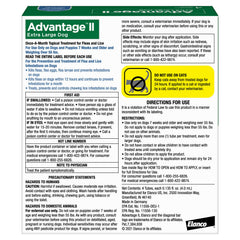 Advantage II XL spot-on quick-apply method shown for convenience.
