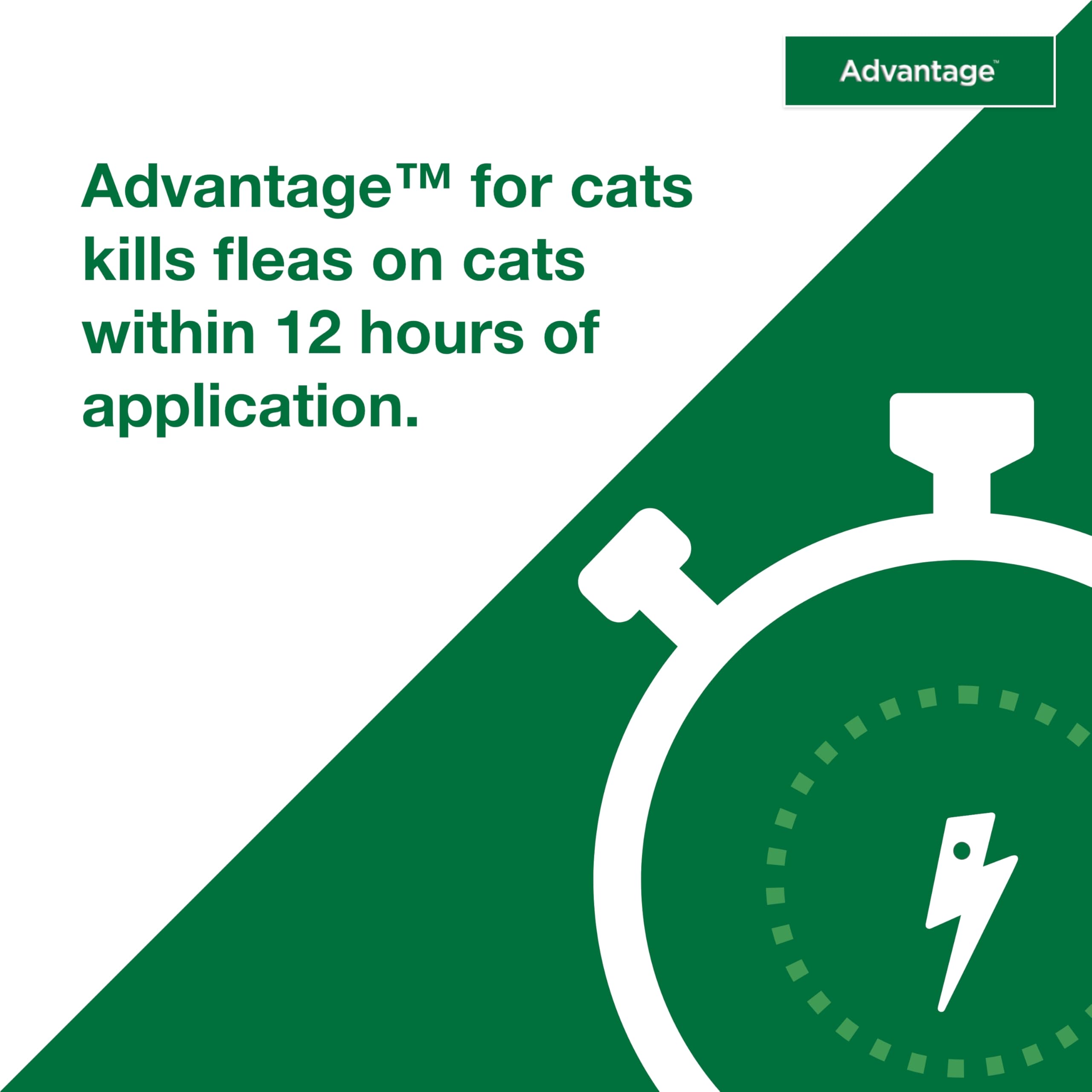 Fragrance-free flea treatment suitable for sensitive cats.