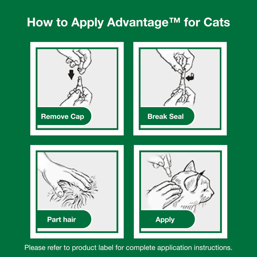 Two-treatment pack for extended flea protection.