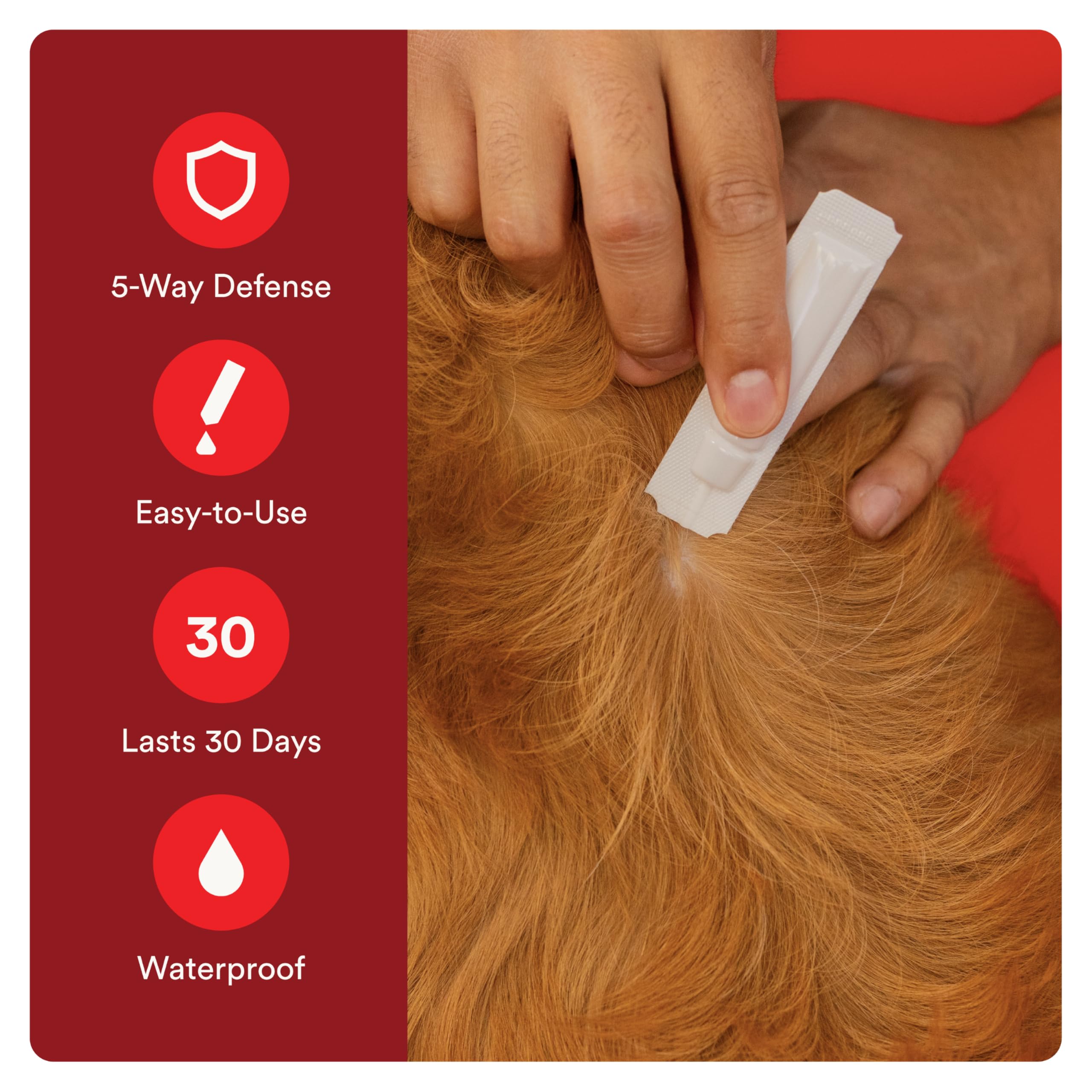 Fast acting flea and tick defense with Advecta Ultra.