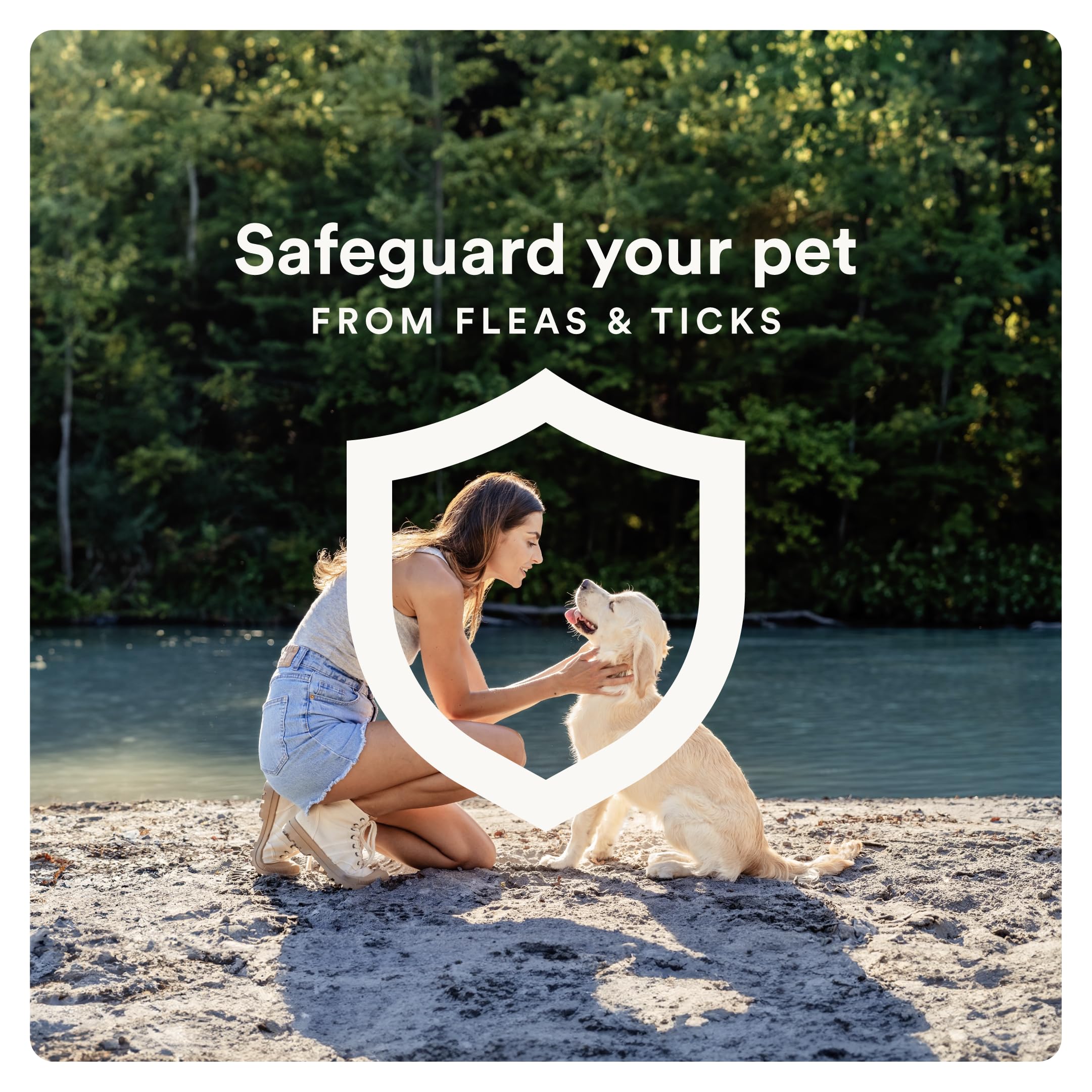 Waterproof formula stays effective after swimming or rain with Advecta Ultra.
