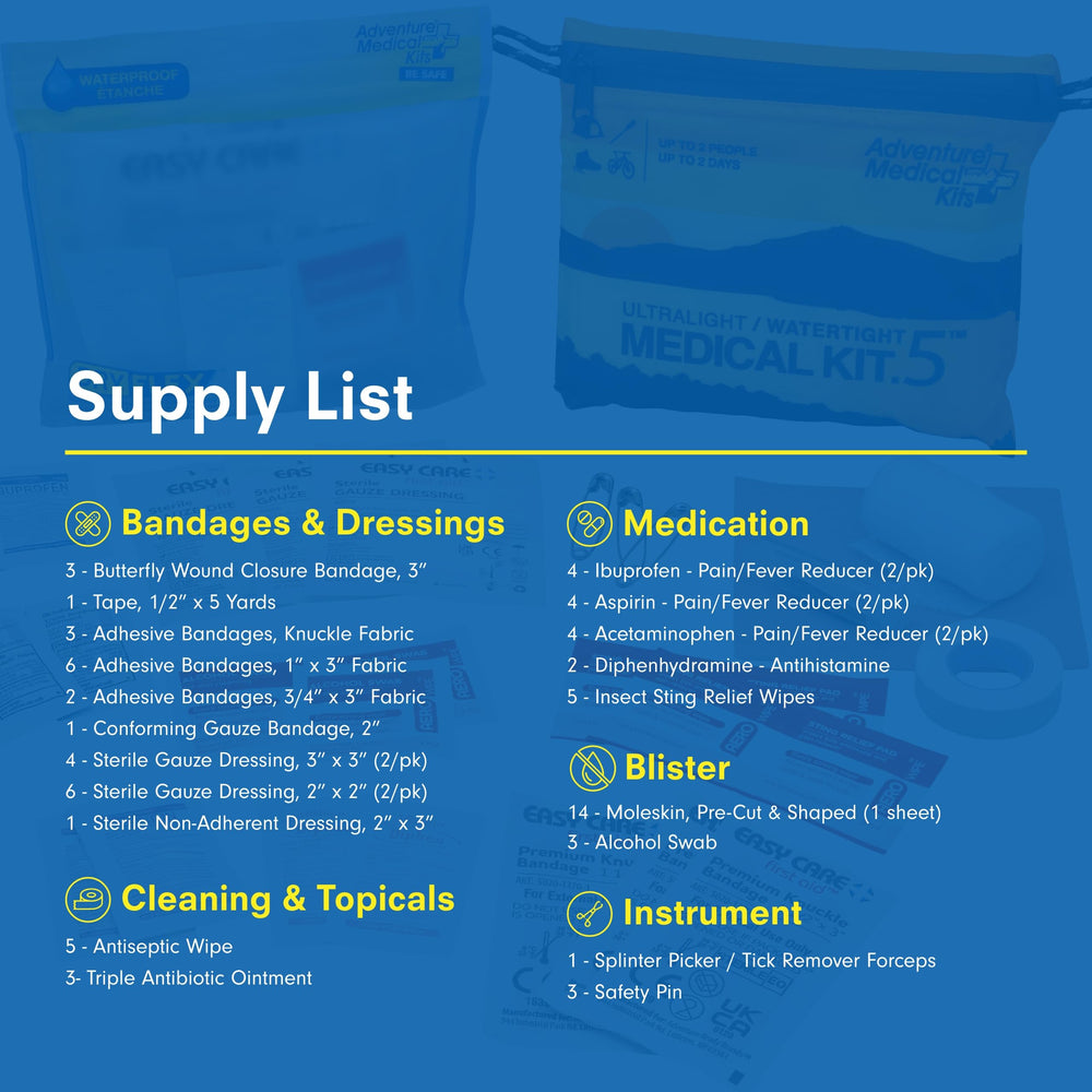 Adventure Medical Kits Ultralight splinter picker and safety pin for quick relief.