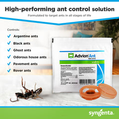 Advion Ant Bait Arena entry point monitors ant activity effectively