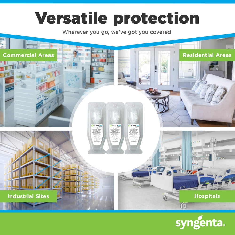 Advion environmental responsibility note emphasizing non-target safety