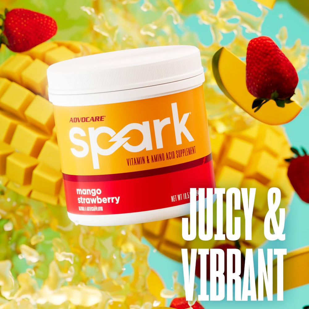 AdvoCare Spark caffeine boost promotes alertness without jitters.