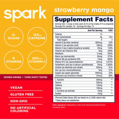 AdvoCare Spark powder dissolving in water for quick energy.