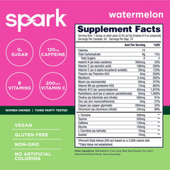AdvoCare Spark stick-pack closeup showing portable caffeine boost