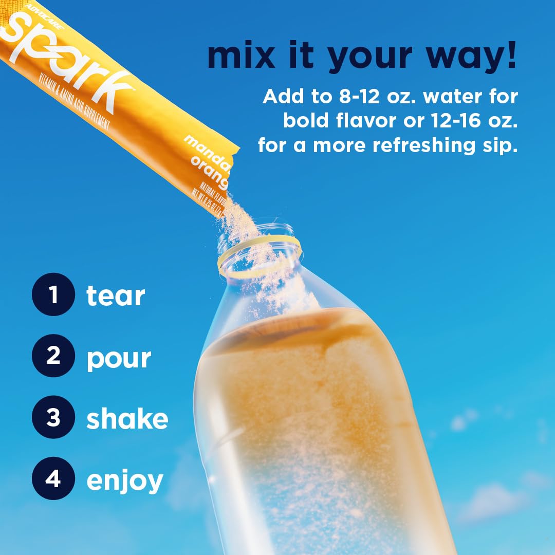 AdvoCare Spark zero-sugar formula for clean energy and taste