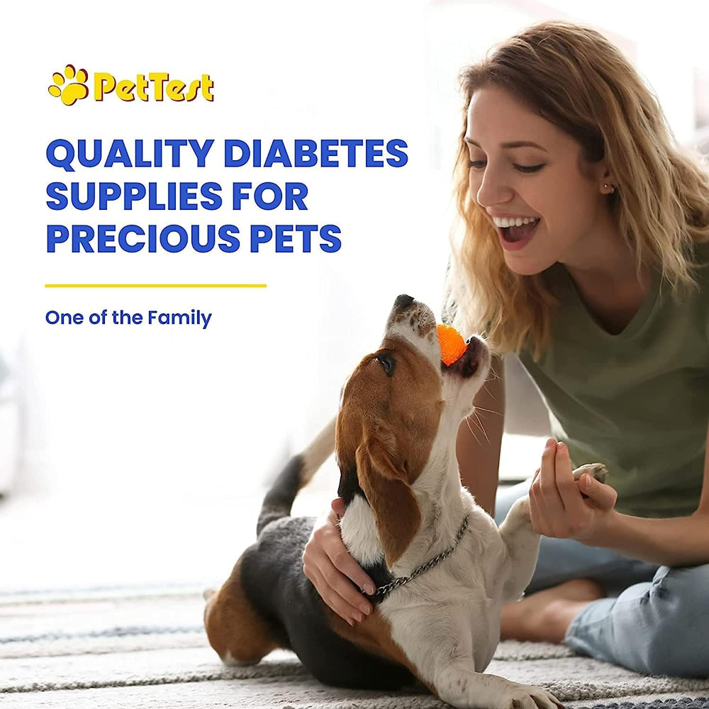 PetTest U-40 syringe lubricated needle for smooth injections