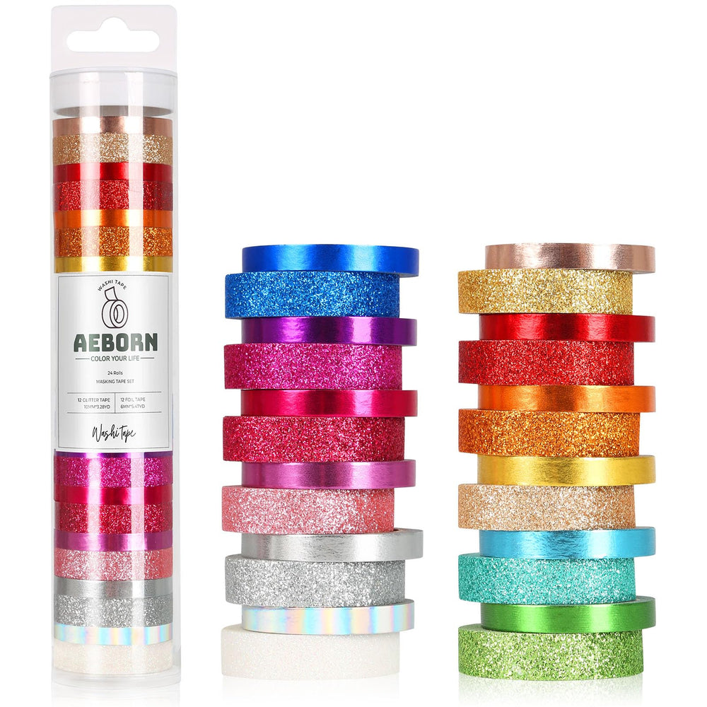 AEBORN washi tape in home decor use for wall or furniture accents