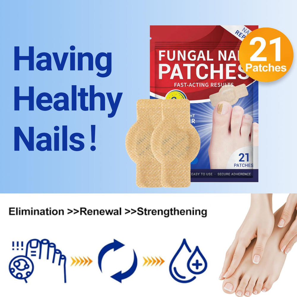Aedydyce patch conforms to nail for comfort