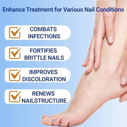 Aedydyce patches being applied to clean nails