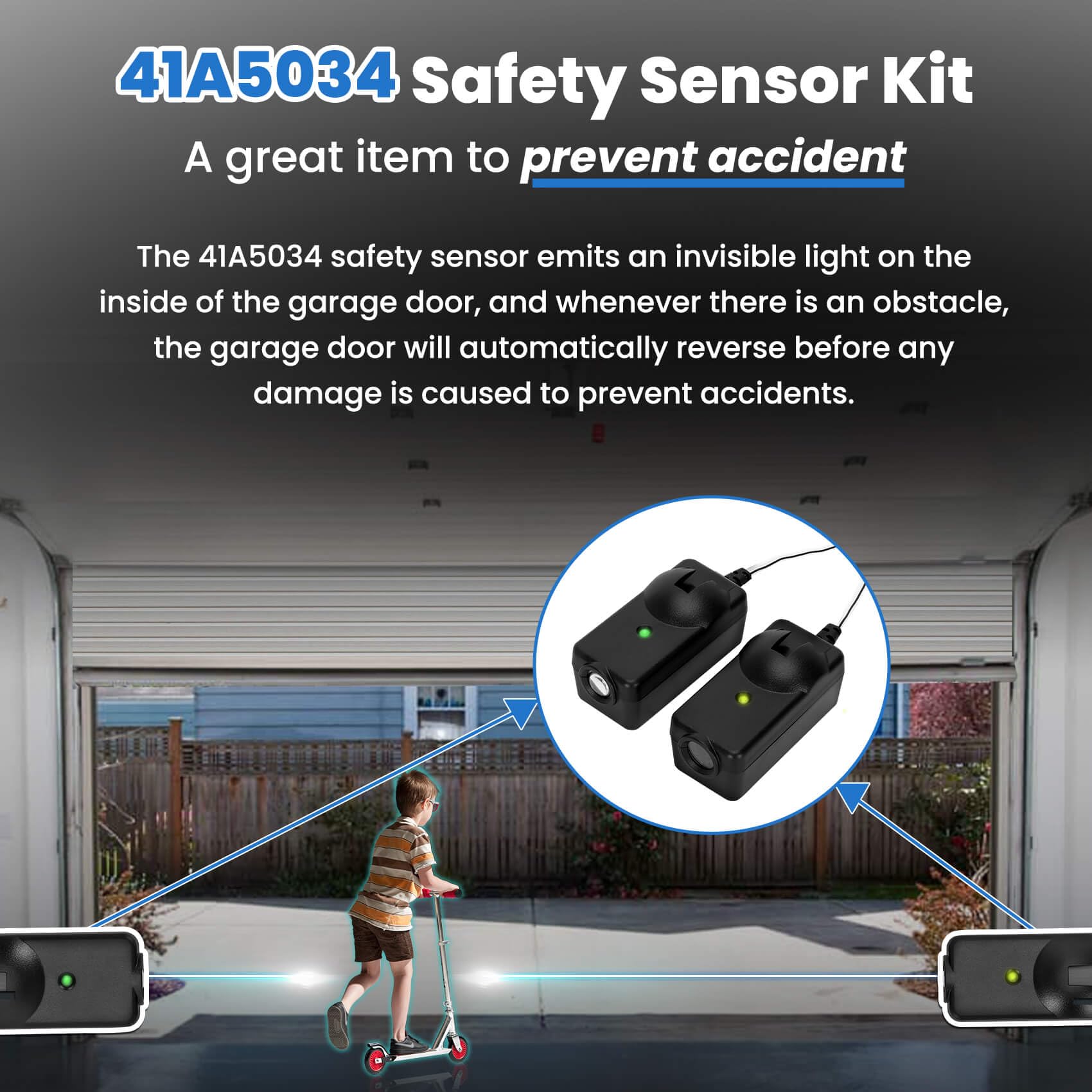 Aekops 41A5034 wiring and connectors enable quick, secure installation.