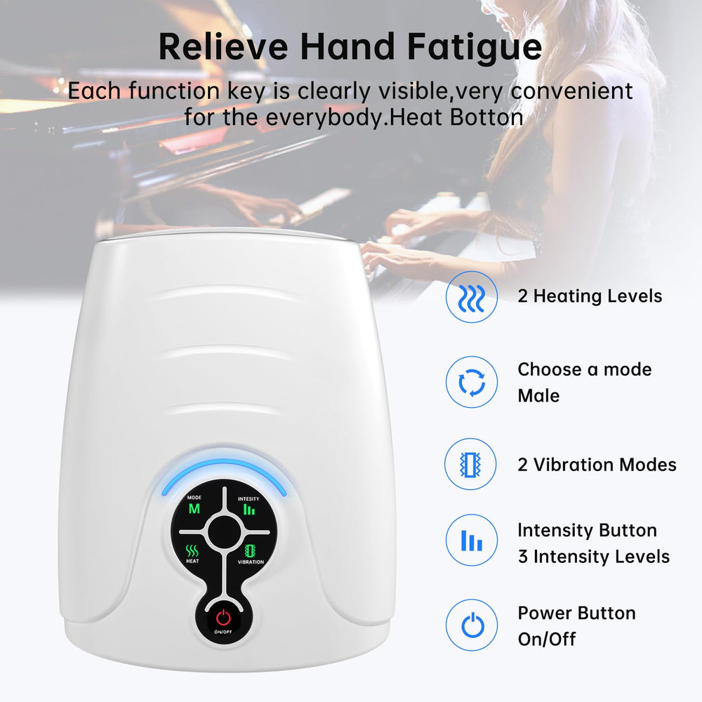 AERLANG Hand Massager with built-in timer for safe sessions