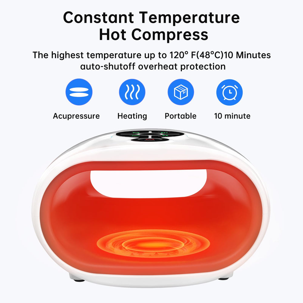AERLANG Hand Massager with a compact design for home, office, or travel