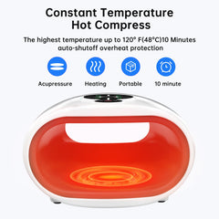 AERLANG Hand Massager with a compact design for home, office, or travel