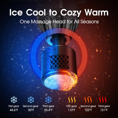 AERLANG massage gun LCD touchscreen for intuitive control during use.