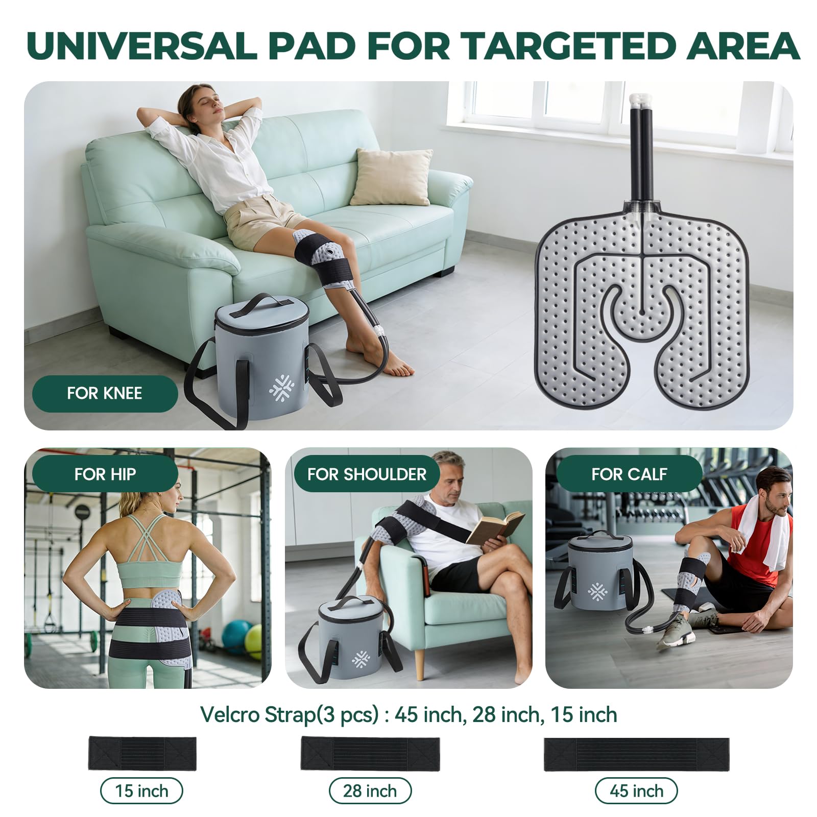 Aero Bear ultra-quiet pump keeps therapy discreet during rest.