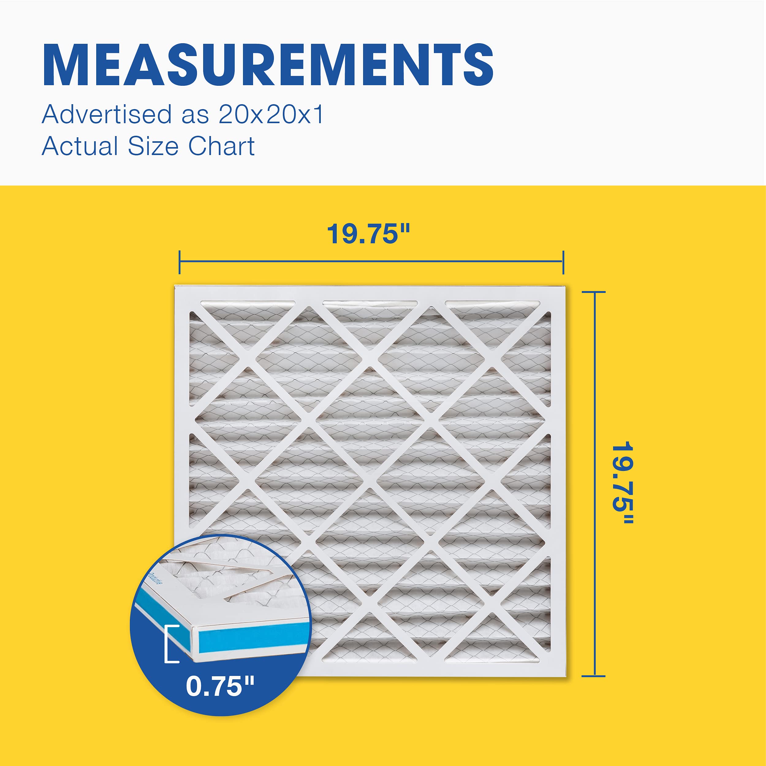 Aerostar filter with durable frame resists moisture