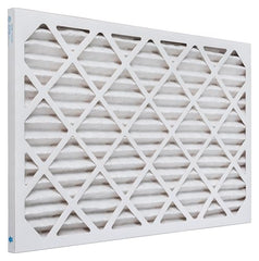 Aerostar pleated media close-up highlighting electrostatic filtration capability