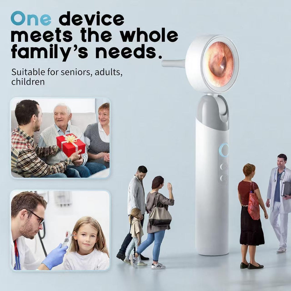 Aertnelz otoscope 2000mAh battery for extended sessions