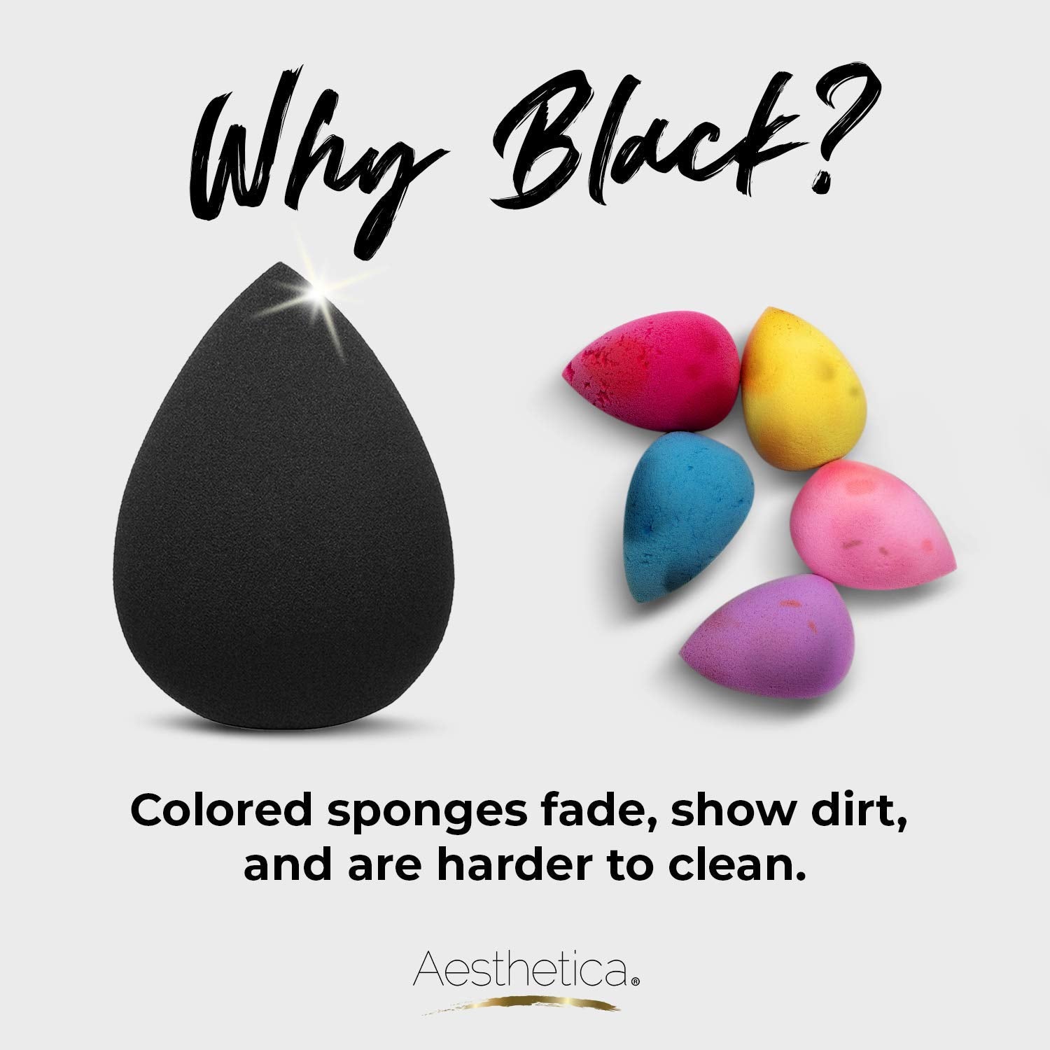Aesthetica Cosmetics edge-less-design-sponge delivers seamless, airbrushed-like finish.