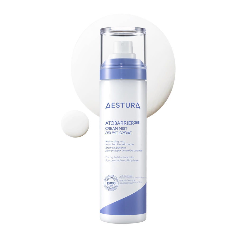 AESTURA ATOBARRIER365 ceramide bottle shown for deep hydration and barrier support