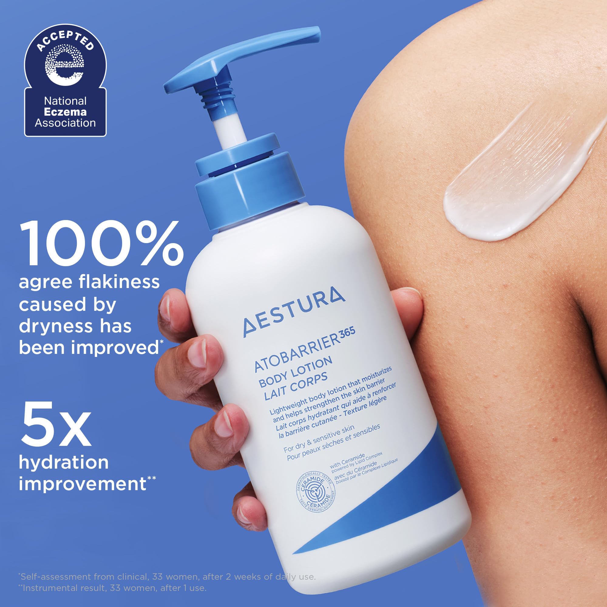 Fragrance-free jar of AESTURA ATOBARRIER365 packaging, symbolizing pure, gentle care.
