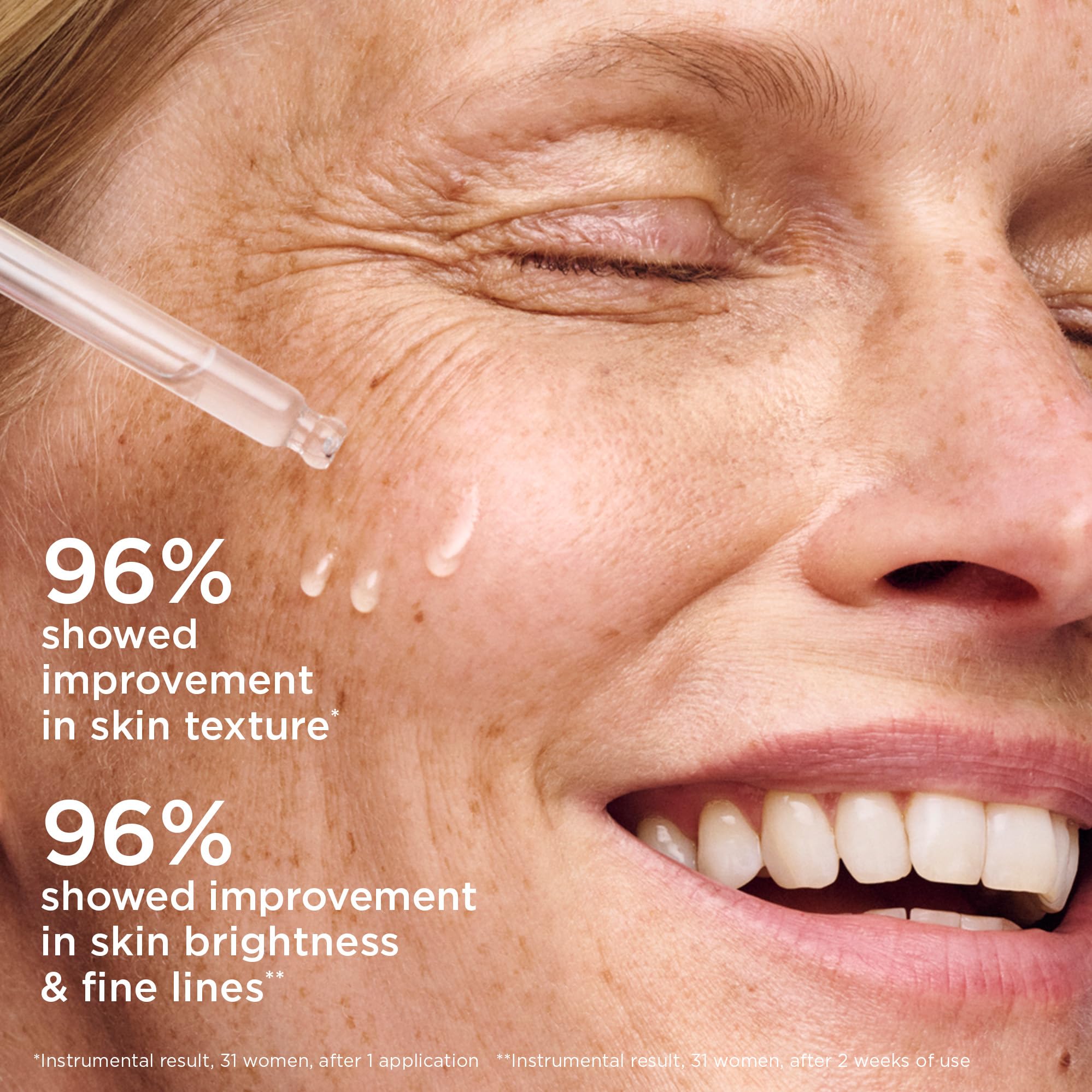 Hands applying AESTURA ATOBARRIER365 hydro serum to clean facial skin