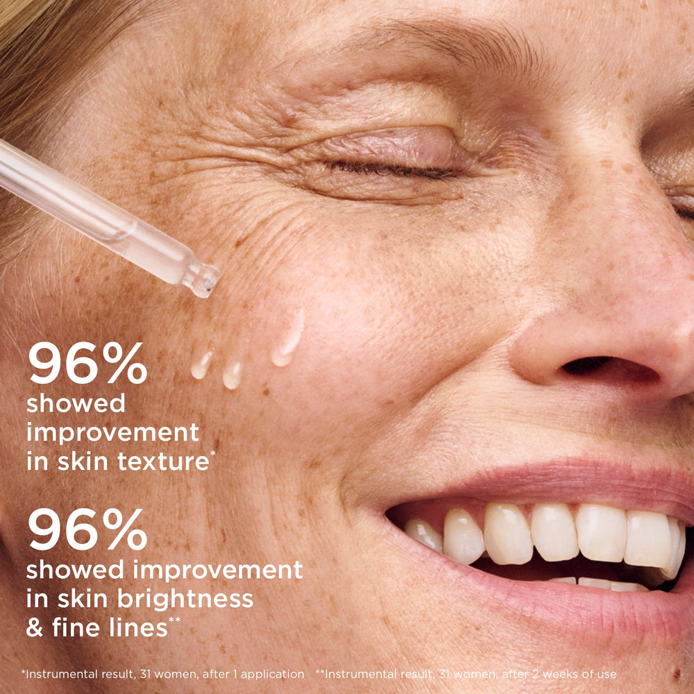 Hands applying AESTURA ATOBARRIER365 hydro serum to clean facial skin