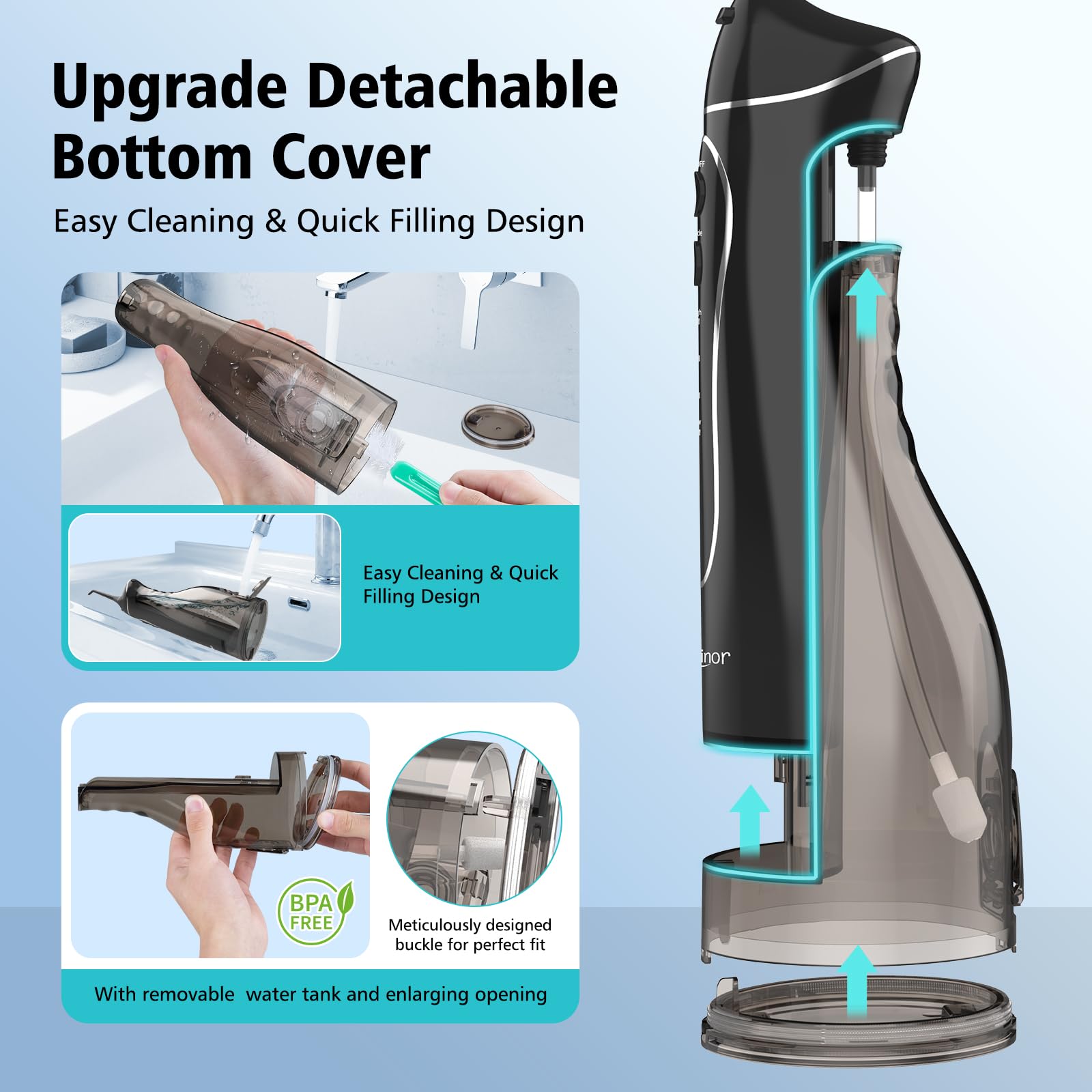 Aetiovek Leominor charging cable with cordless design for travel convenience.