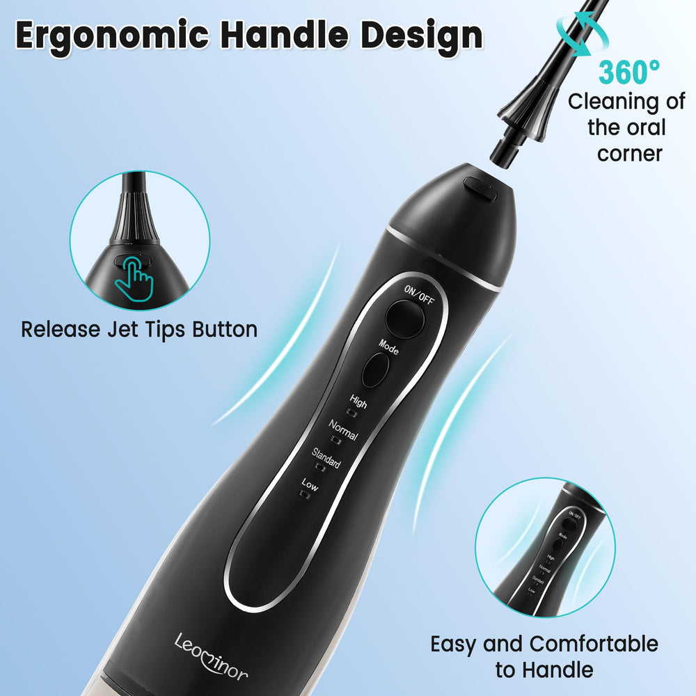 Aetiovek Leominor travel compact pack with five replacement heads.