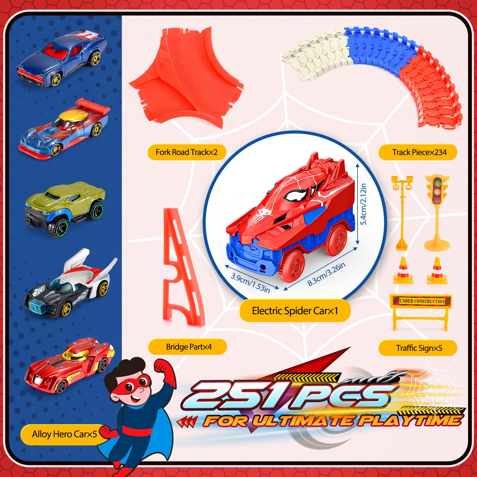 Aetyni Alloy cars deliver durable hero vehicles for play.