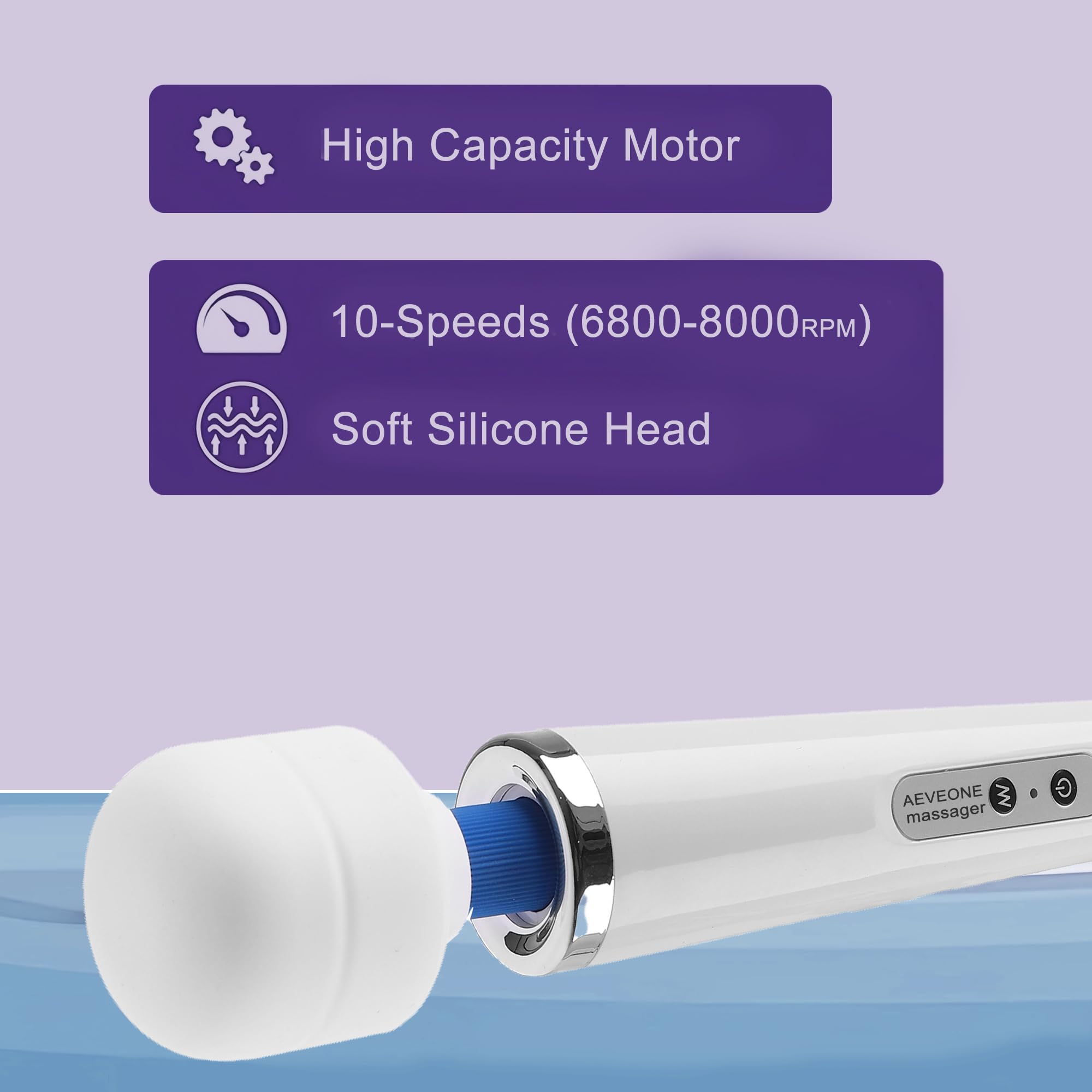 AEVEONE massager for shoulder-release on tight shoulders.