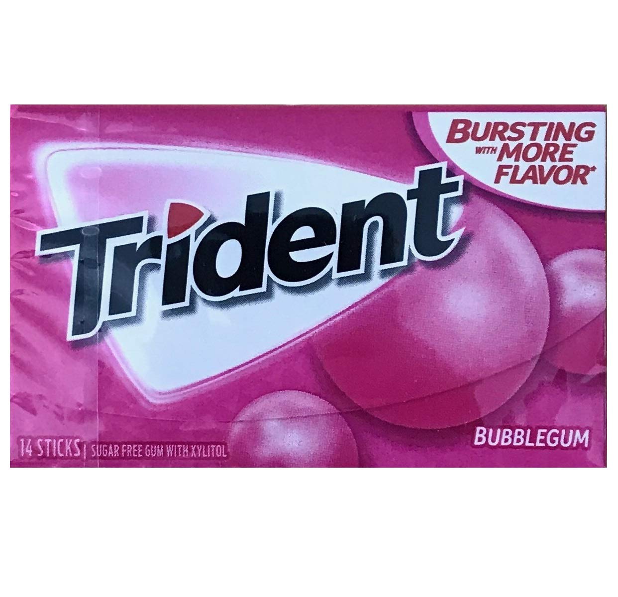 Affectionary Trident Original pack, classic mint flavor in sugar-free gum.