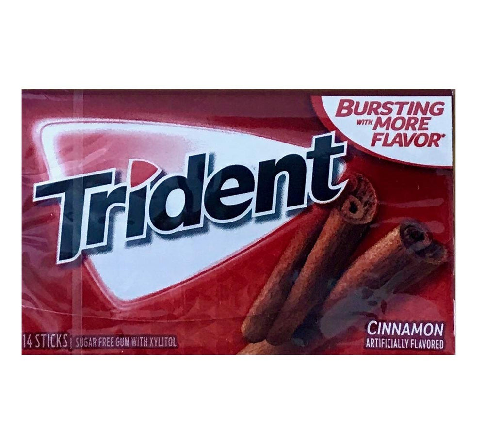 Affectionary Trident Tropical Twist pack, exotic fruit flavor on the go.