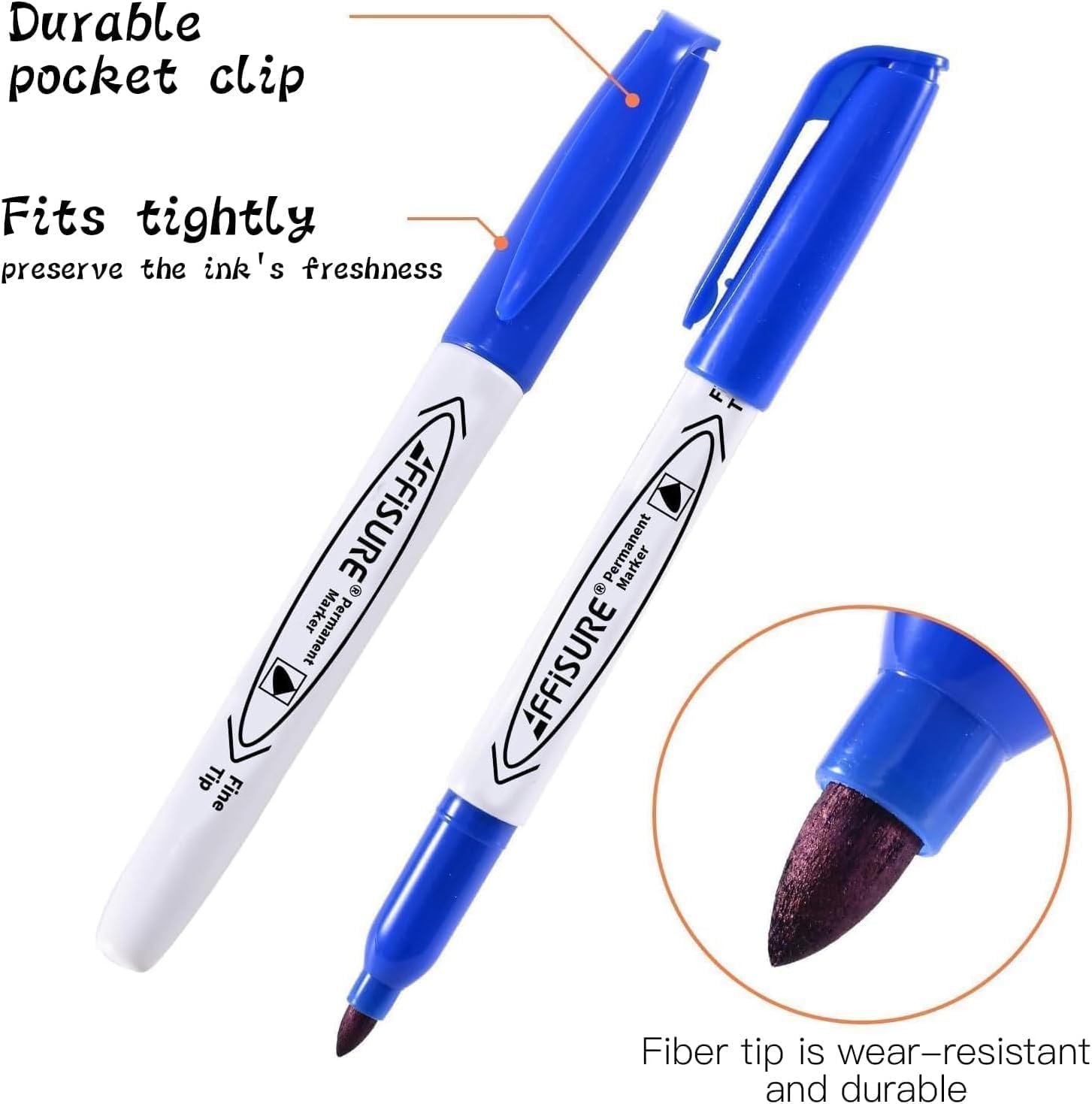Vibrant ink on glass or metal for clear signage