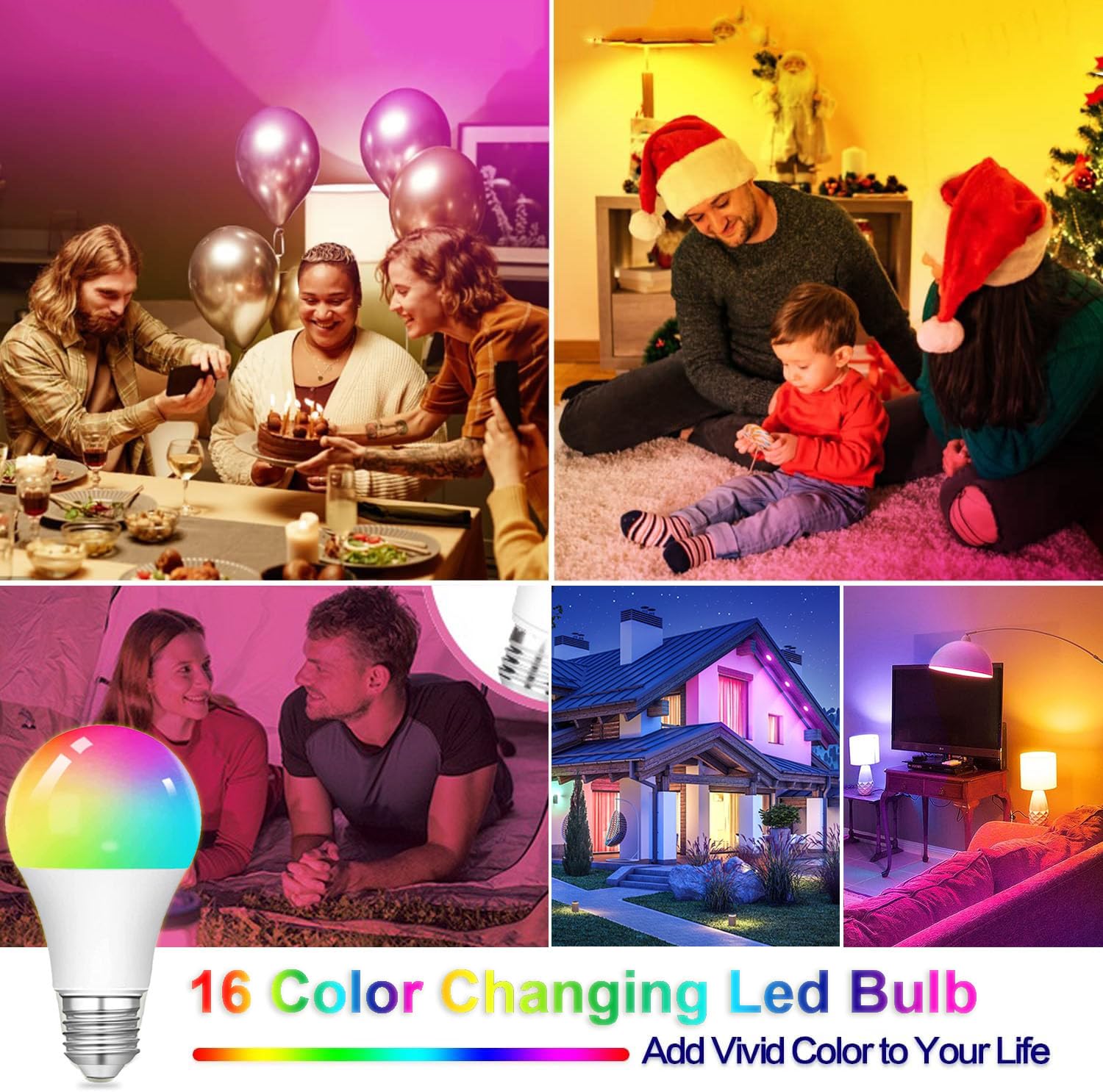 AFINSEA memory and synchronization keep color changes consistent across bulbs.