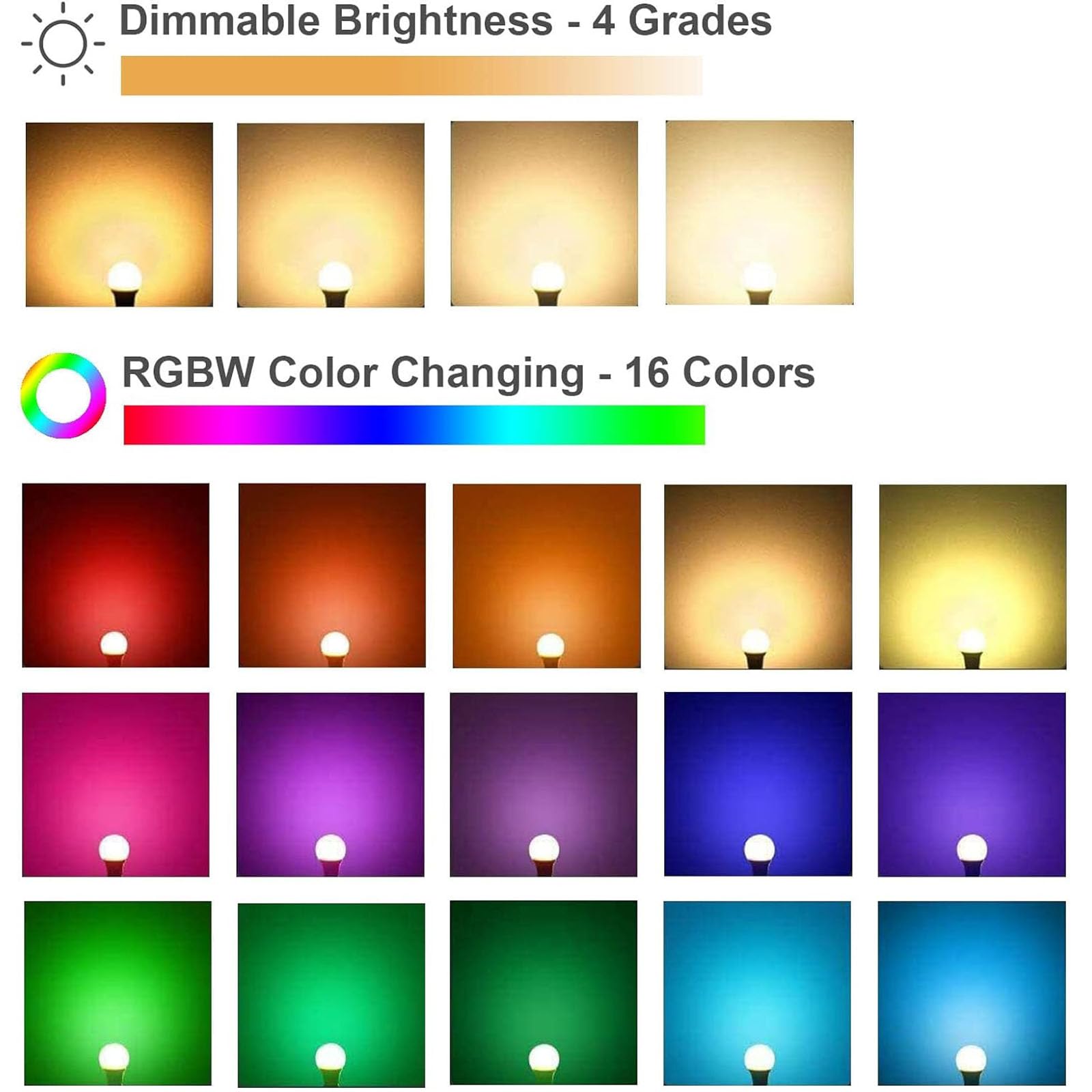 AFINSEA remote control and memory function enables synchronized lighting scenes.