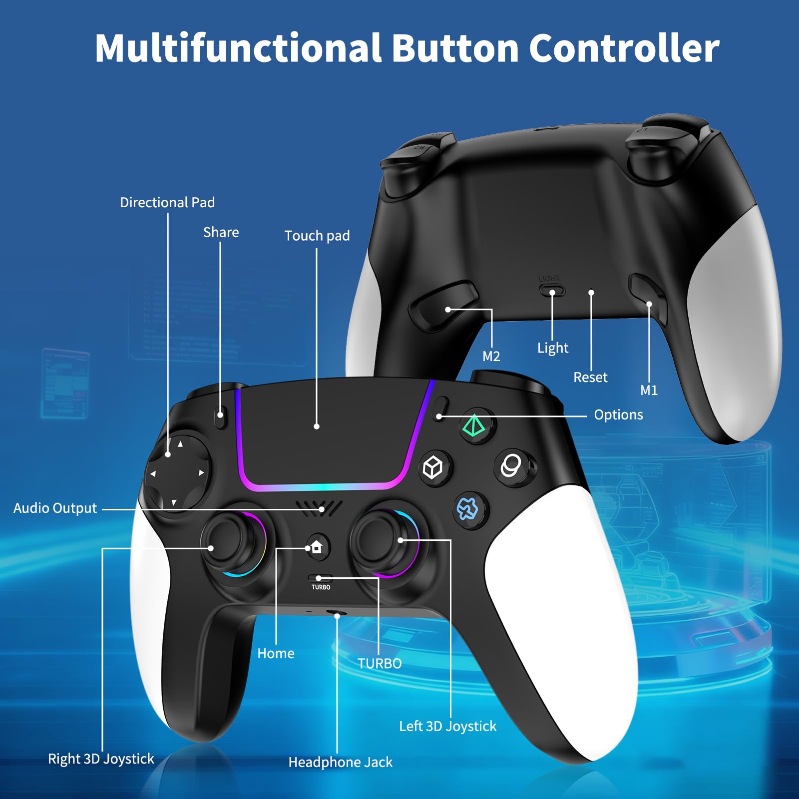 AFMVV PS5 ergonomic grip supports comfortable sessions during long gaming