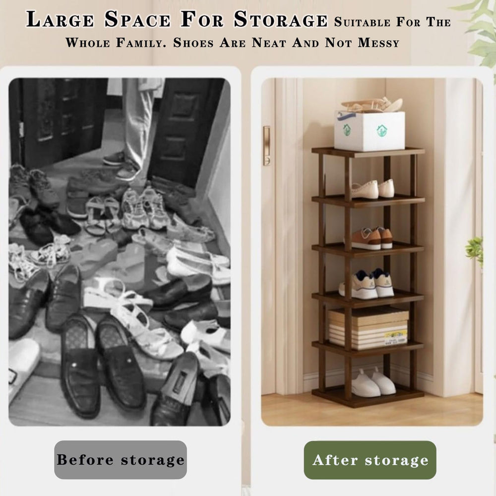 Afoord front door shoe rack is freely combinable for multiple spaces.