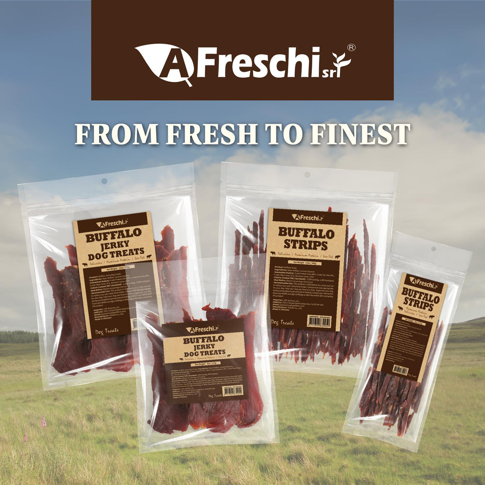 Puppy snack serving idea suggests healthier daily rewards with A Freschi.