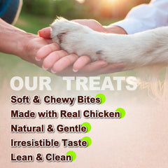A Freschi srl friandises poulet douces chien : digestion douce et sans céréales.