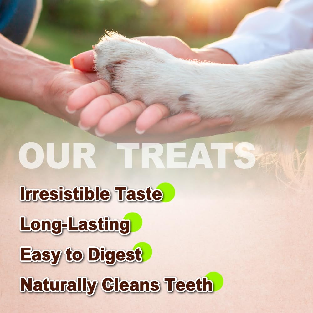 Hypoallergenic, rawhide-free turkey tendons with simple ingredients