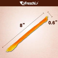 Close-up of long-lasting turkey tendon chew for moderate chewers