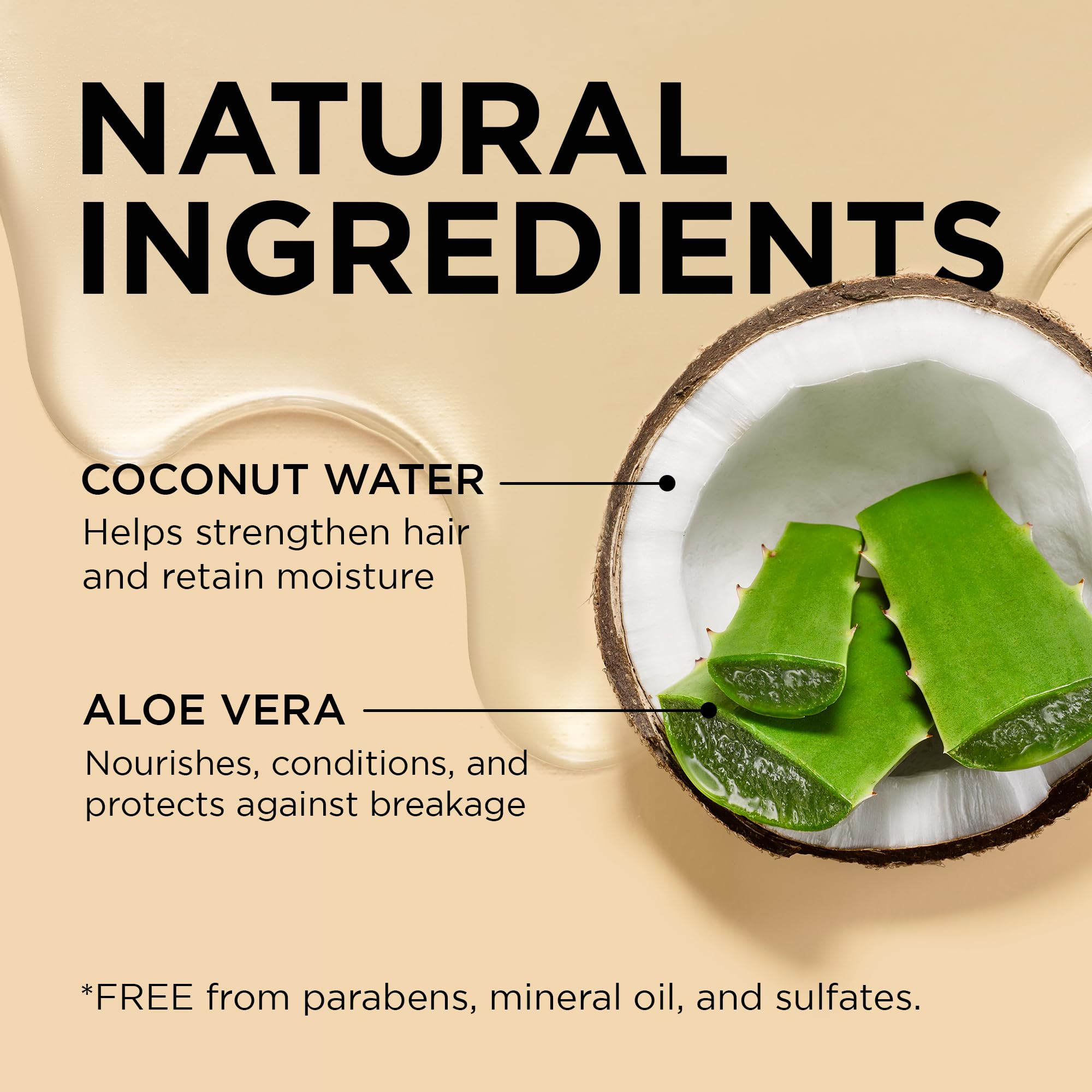 Aloe vera close-up from African Pride Moisture Miracle for hydration.
