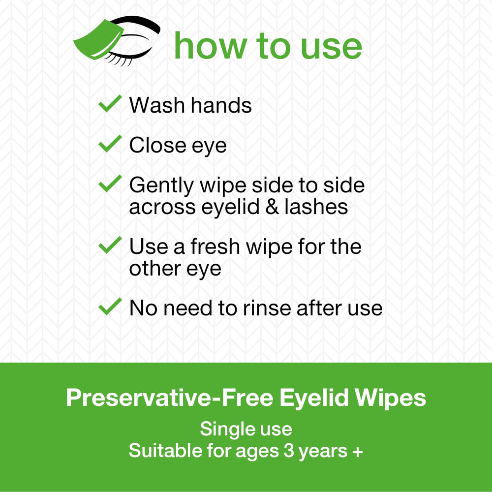 Opti-Soothe with eye mask promotes a complete eyelid care routine.