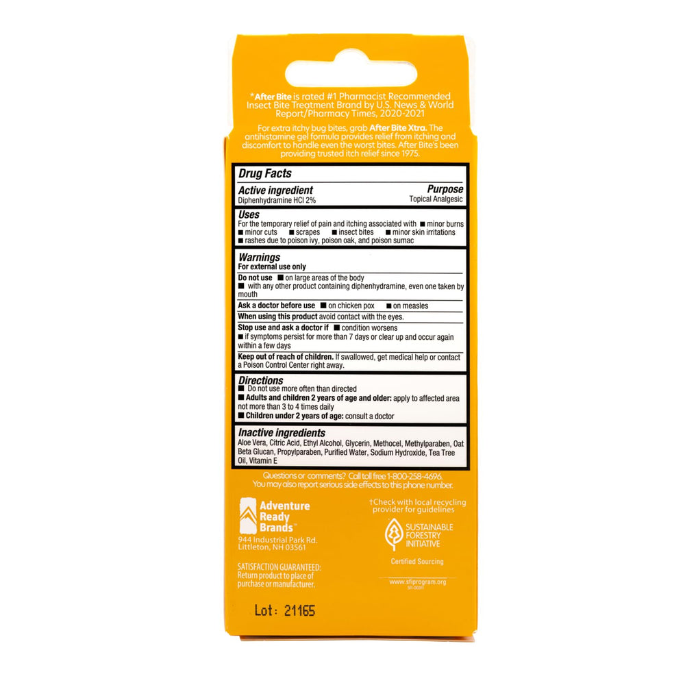 Gentle skin-safe formula suitable for adventurers of all ages